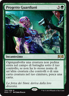 Guardian Project
Ravnica Allegiance - Italian
Single
Magic The Gathering