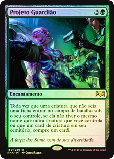 Guardian Project
Ravnica Allegiance (Foil) - Portuguese
Single
Magic The Gathering