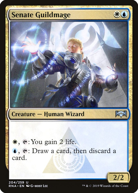 Senate Guildmage\nRavnica Allegiance\nSingle\nMagic The Gathering