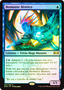 Benthic Biomancer
Ravnica Allegiance (Foil) - Portuguese
Single
Magic The Gathering