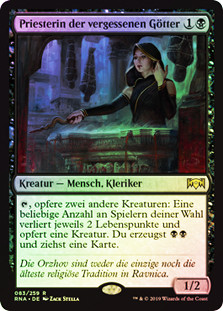 Priest of Forgotten Gods
Ravnica Allegiance (Foil) - German
Single
Magic The Gathering