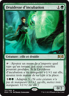Incubation Druid
Ravnica Allegiance - French
Single
Magic The Gathering