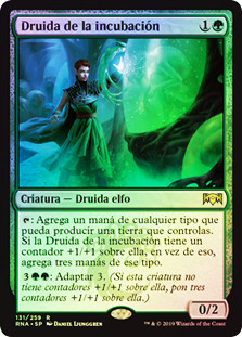Incubation Druid
Ravnica Allegiance (Foil) - Spanish
Single
Magic The Gathering