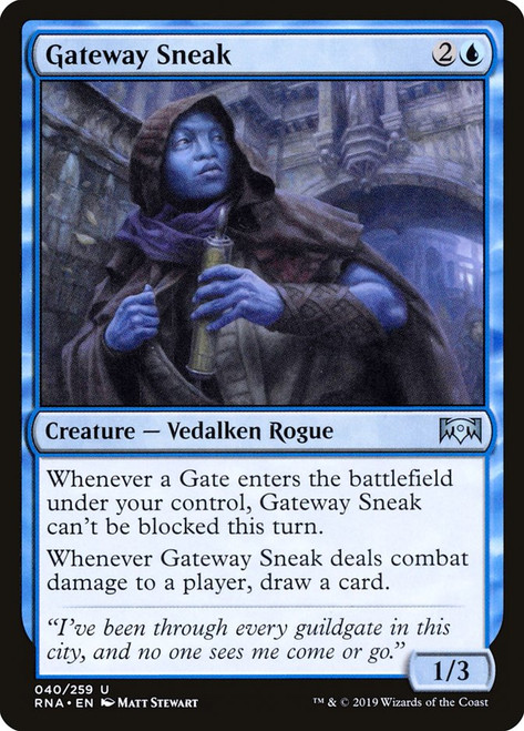 Gateway Sneak\nRavnica Allegiance\nSingle\nMagic The Gathering