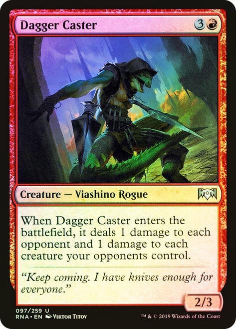 Dagger Caster\nRavnica Allegiance\nSingle\nMagic The Gathering