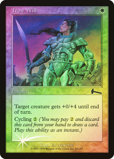 Iron Will\nUrza's Legacy\nSingle\nMagic The Gathering