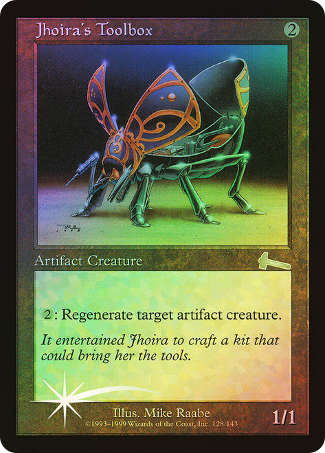 Jhoira's Toolbox\nUrza's Legacy\nSingle\nMagic The Gathering