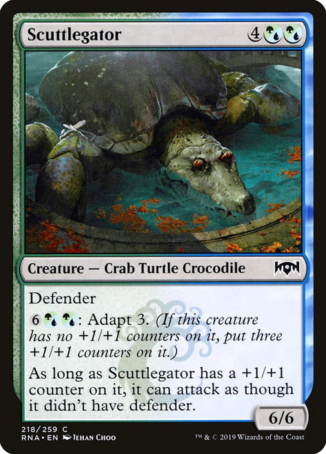Scuttlegator\nRavnica Allegiance\nSingle\nMagic The Gathering