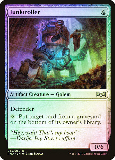 Junktroller\nRavnica Allegiance\nSingle\nMagic The Gathering