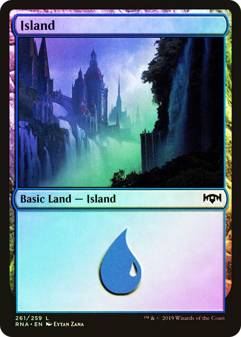 Island\nRavnica Allegiance\nSingle\nMagic The Gathering
