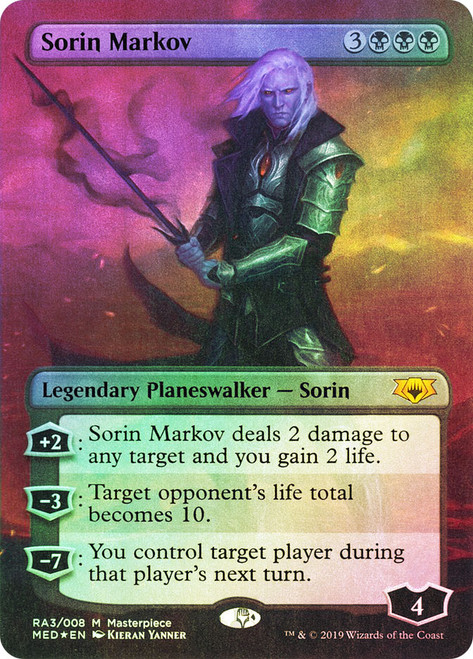 Sorin Markov (Borderless)\nMythic Edition\nSingle\nMagic The Gathering