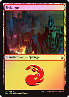 Mountain (#261)
War of the Spark (Foil) - German
Single
Magic The Gathering