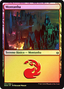 Mountain (#261)
War of the Spark (Foil) - Portuguese
Single
Magic The Gathering