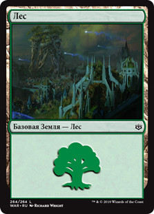 Forest (#264)
War of the Spark - Russian
Single
Magic The Gathering