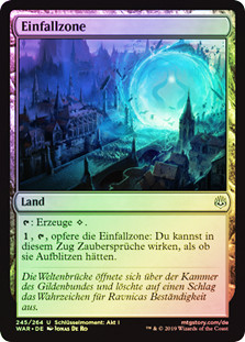 MTG 出現領域 / Emergence Zone 英語 Foil Emergence Zone | War of the Spark | Star City Games