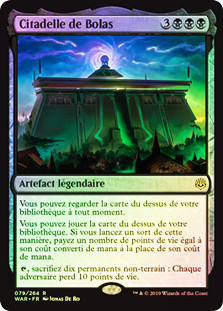 Bolas's Citadel
War of the Spark (Foil) - French
Single
Magic The Gathering