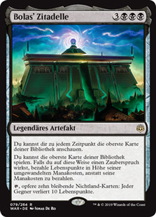 Bolas's Citadel
War of the Spark - German
Single
Magic The Gathering