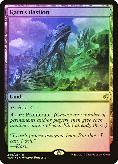 Karn's Bastion\nWar of the Spark\nSingle\nMagic The Gathering