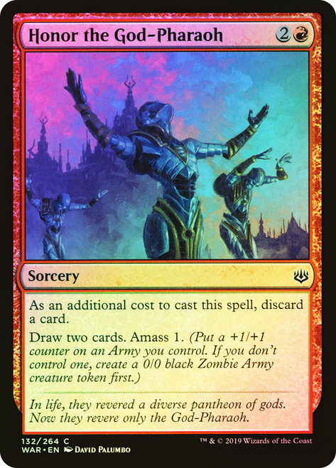 Honor the God-Pharaoh\nWar of the Spark\nSingle\nMagic The Gathering
