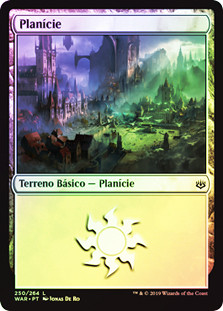 Plains (#250)
War of the Spark (Foil) - Portuguese
Single
Magic The Gathering