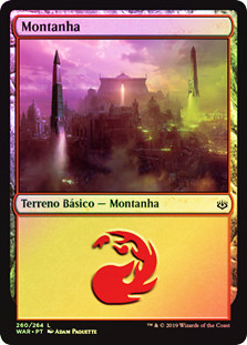 Mountain (#260)
War of the Spark (Foil) - Portuguese
Single
Magic The Gathering
