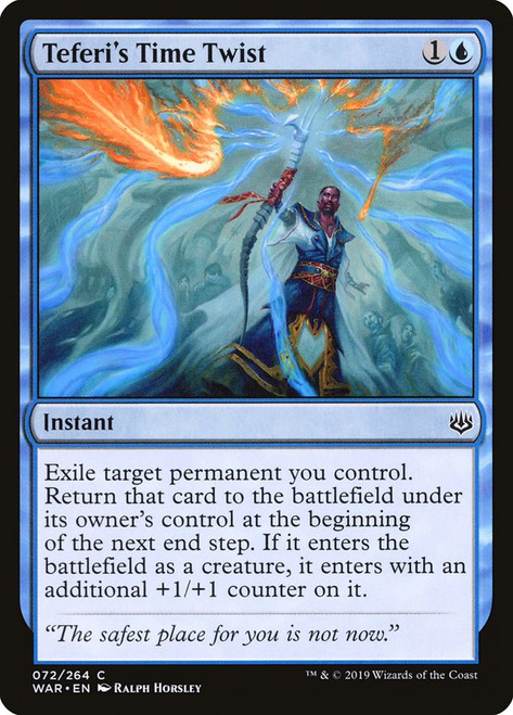 Teferi's Time Twist\nWar of the Spark\nSingle\nMagic The Gathering
