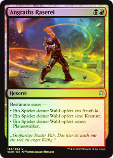 Angrath's Rampage
War of the Spark (Foil) - German
Single
Magic The Gathering