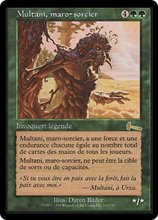 Multani, Maro-Sorcerer
Urza's Legacy - French
Single
Magic The Gathering