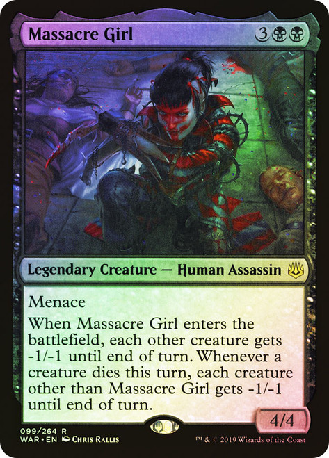 Massacre Girl\nWar of the Spark\nSingle\nMagic The Gathering
