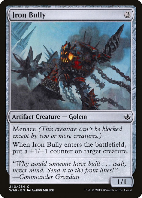 Iron Bully\nWar of the Spark\nSingle\nMagic The Gathering