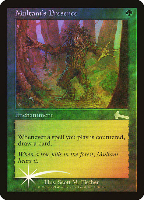 Multani's Presence\nUrza's Legacy\nSingle\nMagic The Gathering