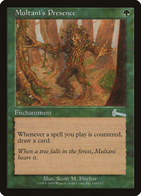 Multani's Presence\nUrza's Legacy\nSingle\nMagic The Gathering