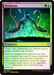 Neoform
War of the Spark (Foil) - Italian
Single
Magic The Gathering