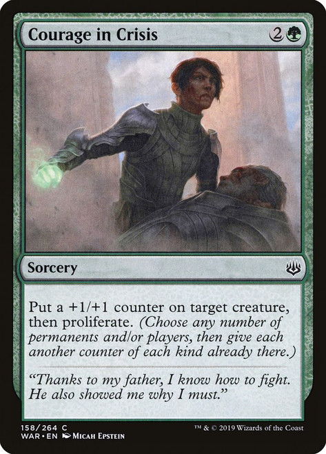 Courage in Crisis\nWar of the Spark\nSingle\nMagic The Gathering