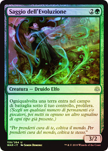 Evolution Sage
War of the Spark (Foil) - Italian
Single
Magic The Gathering