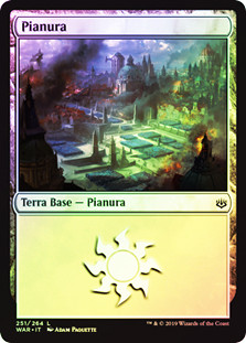 Plains (#251)
War of the Spark (Foil) - Italian
Single
Magic The Gathering