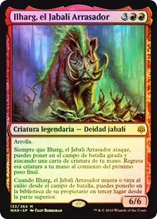 Ilharg, the Raze-Boar
War of the Spark (Foil) - Spanish
Single
Magic The Gathering