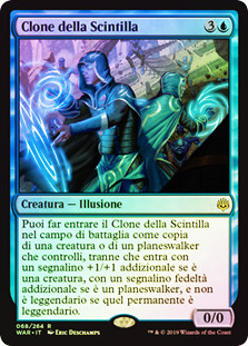 Spark Double
War of the Spark (Foil) - Italian
Single
Magic The Gathering