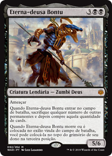 God-Eternal Bontu
War of the Spark - Portuguese
Single
Magic The Gathering