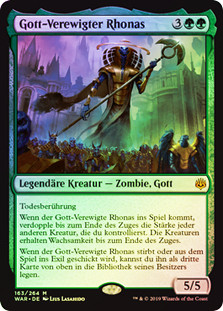 God-Eternal Rhonas
War of the Spark (Foil) - German
Single
Magic The Gathering