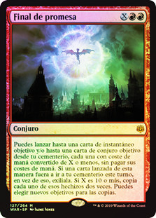 Finale of Promise
War of the Spark (Foil) - Spanish
Single
Magic The Gathering