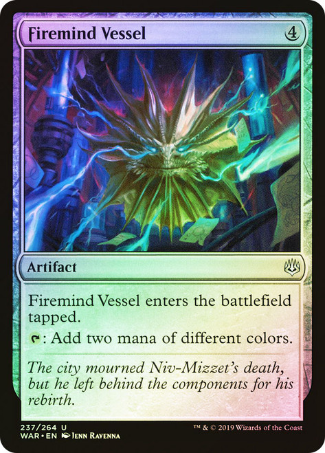 Firemind Vessel\nWar of the Spark\nSingle\nMagic The Gathering