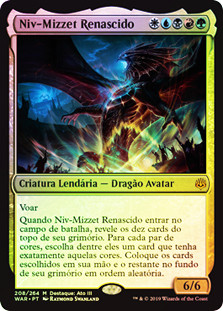 Niv-Mizzet Reborn
War of the Spark (Foil) - Portuguese
Single
Magic The Gathering