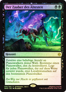 The Elderspell
War of the Spark (Foil) - German
Single
Magic The Gathering