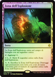 Blast Zone
War of the Spark (Foil) - Italian
Single
Magic The Gathering