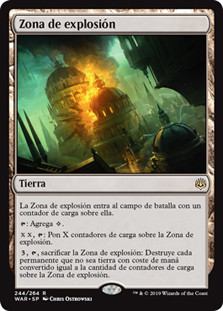 Blast Zone
War of the Spark - Spanish
Single
Magic The Gathering