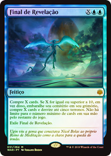 Finale of Revelation
War of the Spark (Foil) - Portuguese
Single
Magic The Gathering