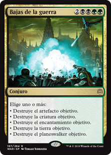 Casualties of War
War of the Spark - Spanish
Single
Magic The Gathering