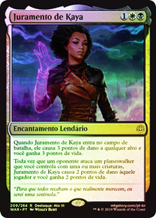 Oath of Kaya
War of the Spark (Foil) - Portuguese
Single
Magic The Gathering