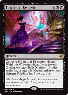 Finale of Eternity
War of the Spark - German
Single
Magic The Gathering